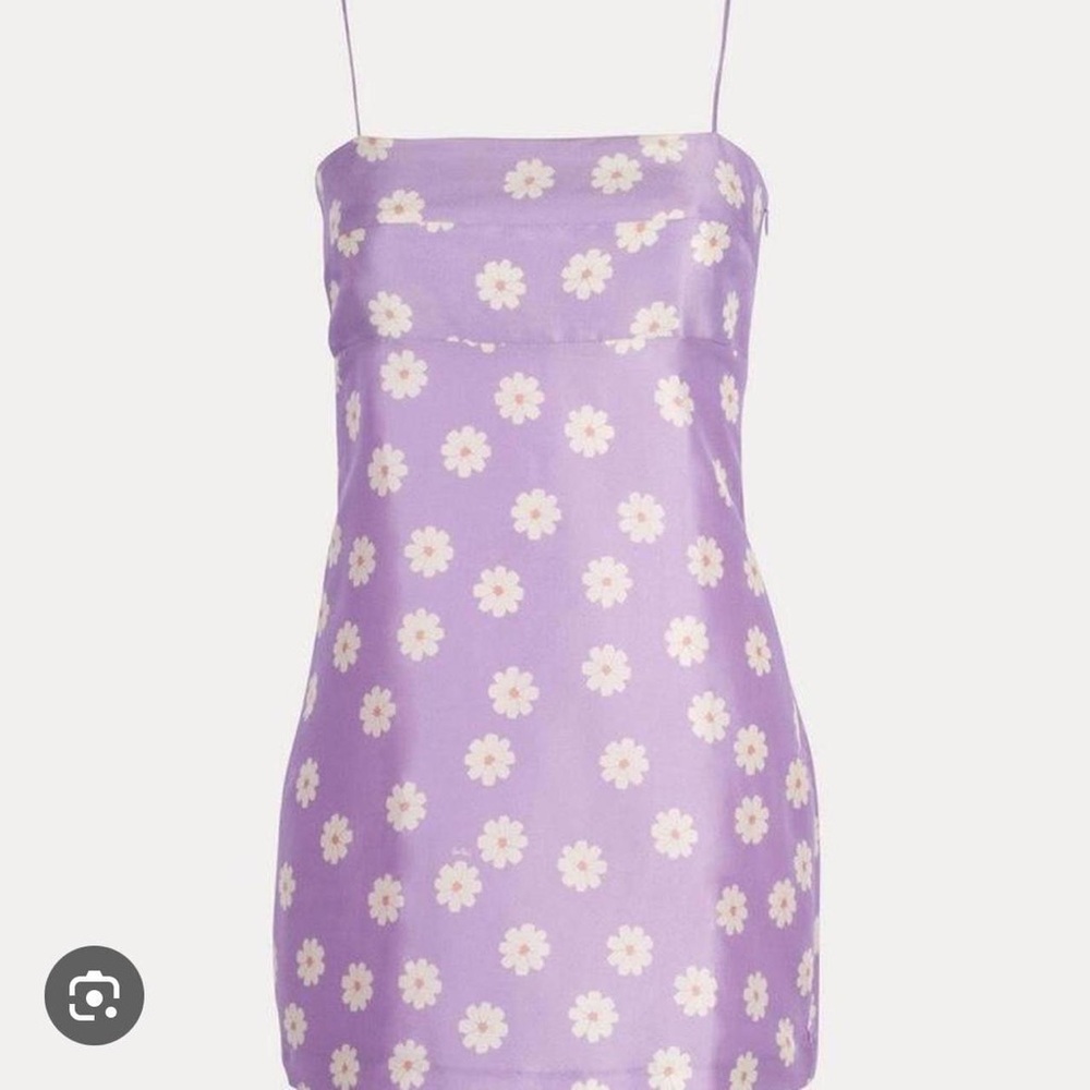 Realisation Par Purple Floral Mini Dress